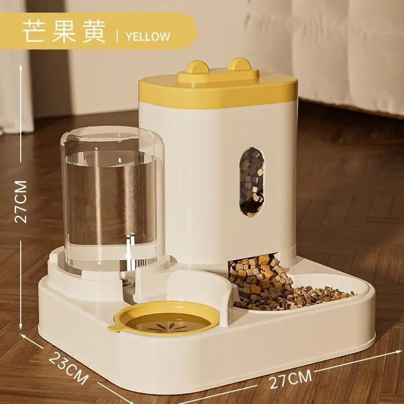 Automatisk Matskål med Vattendispenser – Universal för Katt & Hund